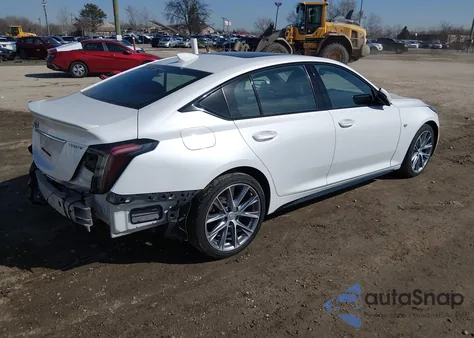2021 Cadillac Ct5 Sport из США, поврежденный, VIN 1G6DU5RKXM0121960